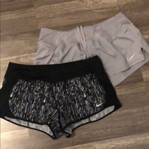 Lot of 2 Nike Running Shorts